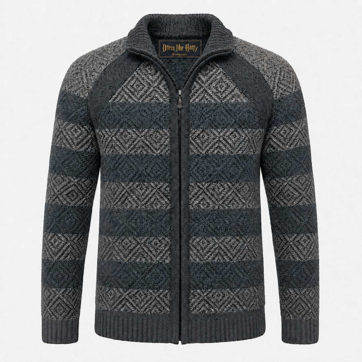 Neville’s Wool Zip-Up Sweater – Meeting Luna Lovegood