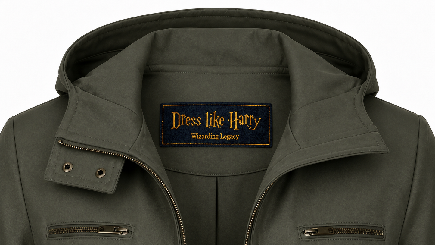 Hermione’s Olive Green Winter Jacket - Joining Dumbledore's Army