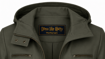 Hermione’s Olive Green Winter Jacket - Joining Dumbledore's Army