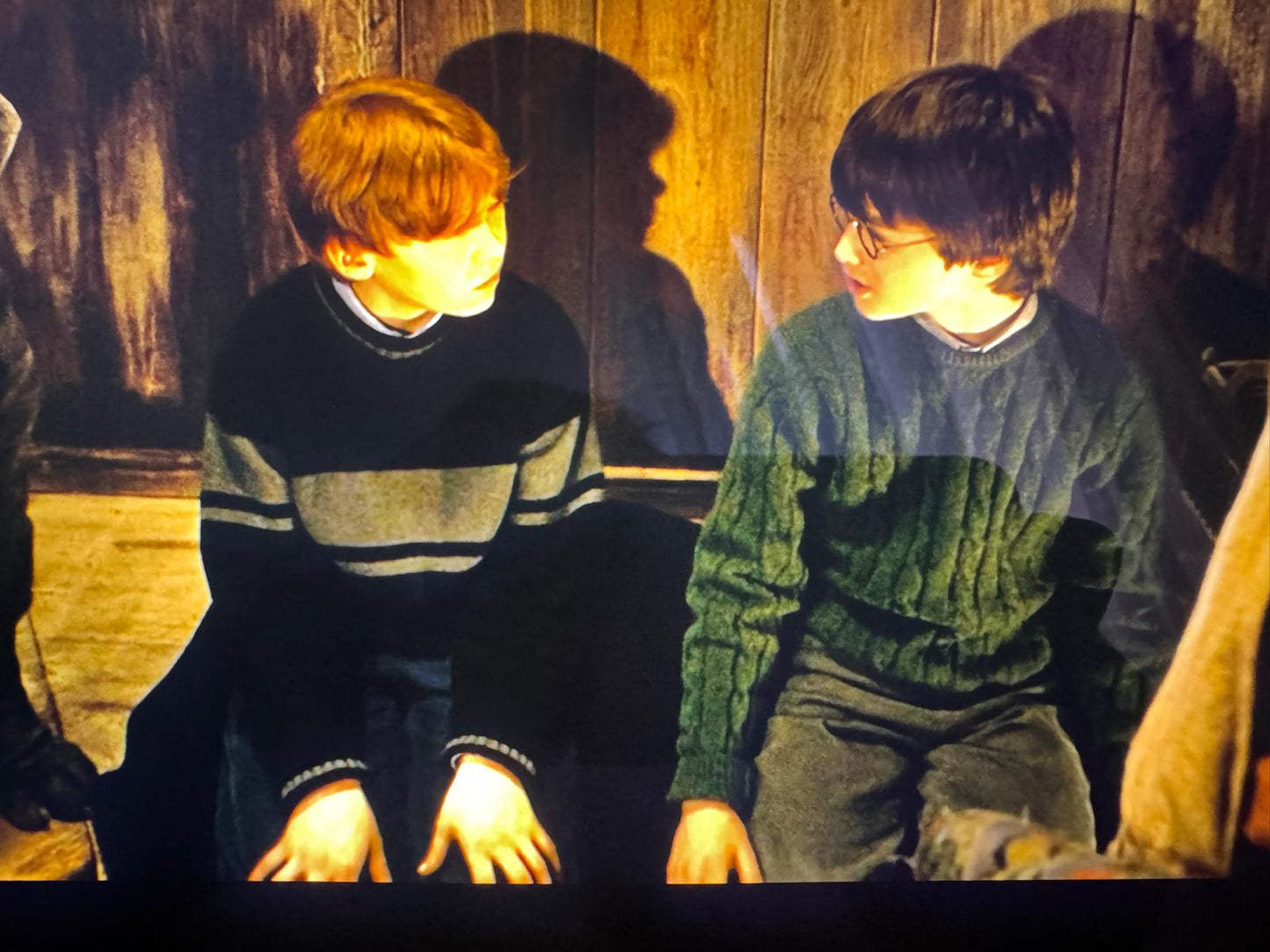 Ron's Jeans in Hagrid's Cottage