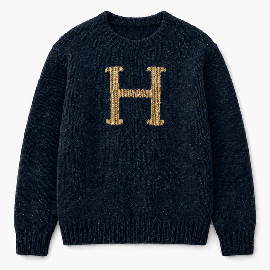 Harry Christmas Sweater - First Christmas at Hogwarts